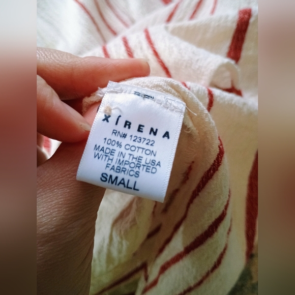 XiRENA | Scout Button Down Shirt | Burnt Cloud | Size S - Picture 6 of 7